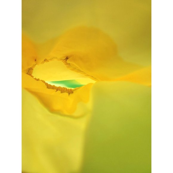 Club Style Yellow Lime Green Nightgown Dress - Size 12, Stretchy and Comfortable - Picture 10 of 15